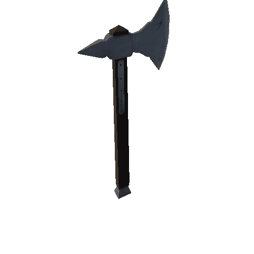 Lowpoly Stylized One Hand Axe